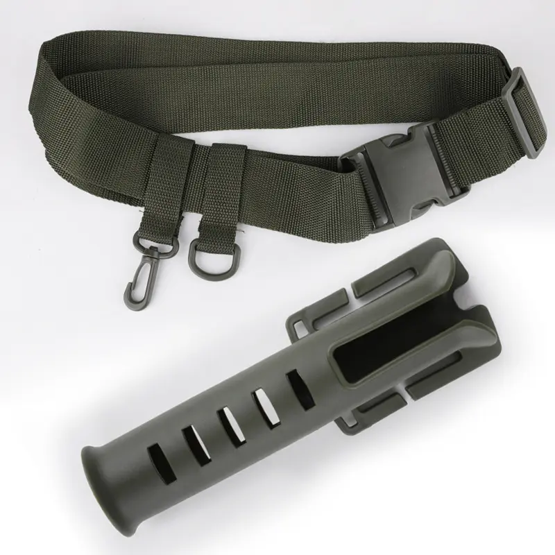 Fishing Belt with Rod Holder - Adjustable Fishing Waist Belt for Spinning, Casting & Fly Rods, Multi-Tool Holder