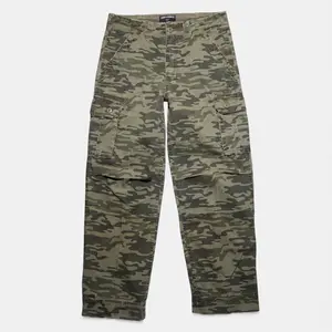 Steve & Barry’s Camouflage Cargo Pants 34x32 – 100% Cotton – Y2K Military Style