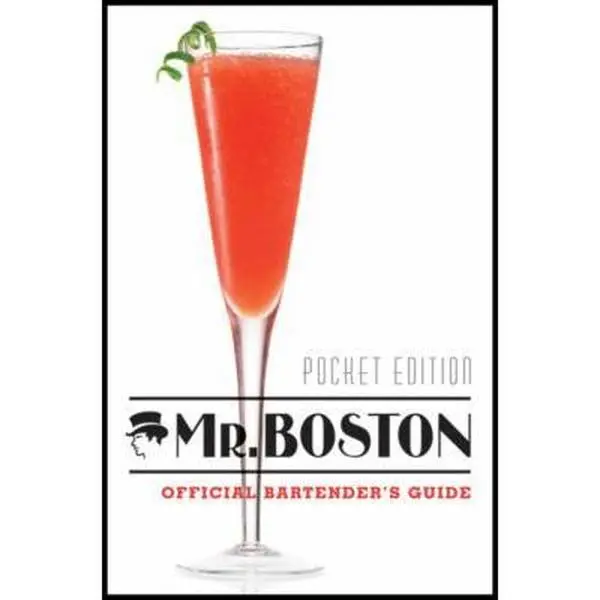 Used Mr. Boston Pocket Edition Bartender's Guide Paperback Book - English - Includes Ingredients, Equipment, Mixing Guide, Bartending Tips, Liquors Reference, Bartending Guide