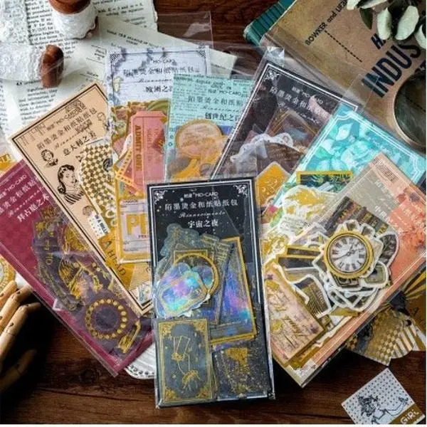 Aesthetic Gold Foil Washi Sticker