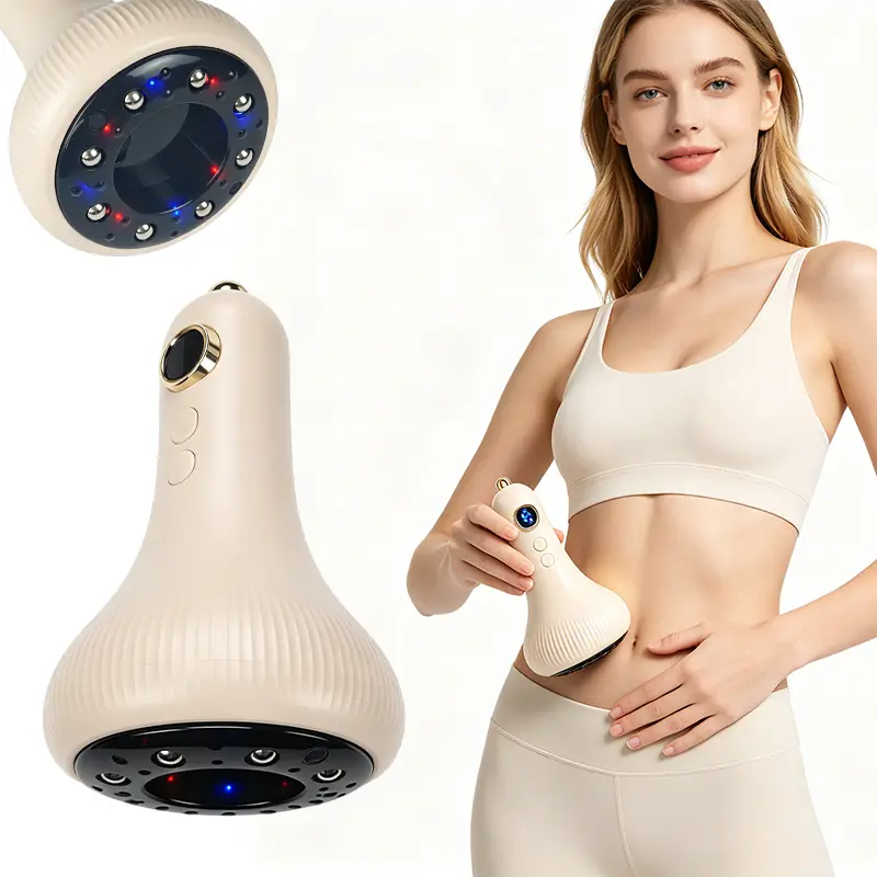 [Renhui] Heating cupping device and scraping tool, electric back massager with red light heating function, 12-speed suction adjustment, gifts for women, gifts for girls, dorm essentials, body massager. Comfortable massager, full-featured.