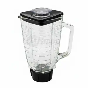 Ronnel Collection Compatible with Oster - Blender Parts - Complete Set (Square) - Pack of 6