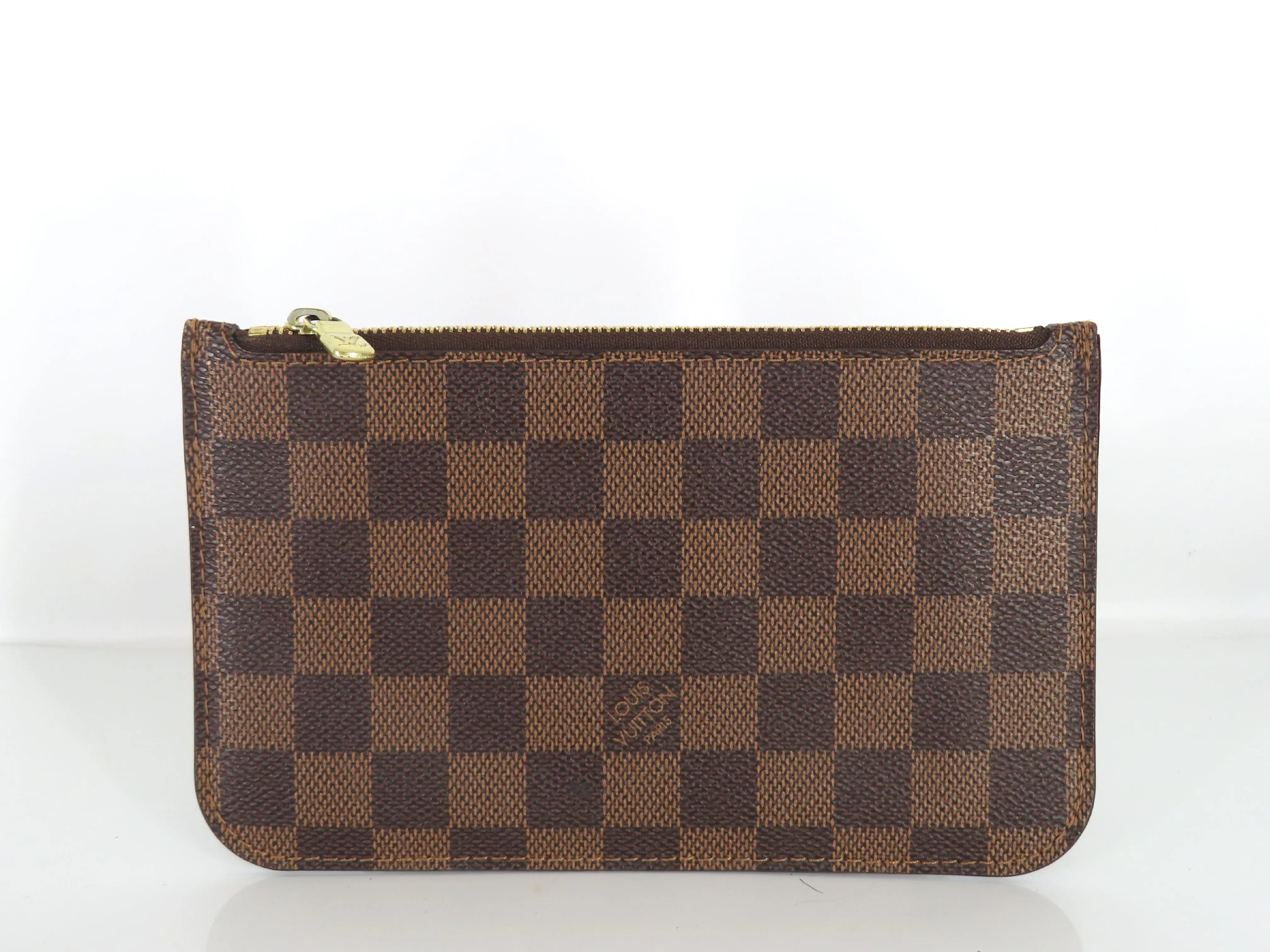 Pre-owned N/A Bag accessories Louis Vuitton Damier Never Full Included Pouch #8000 pre owned