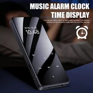 MP4/MP3 Player with Bluetooth: Portable Music Player - MP3 Lossless  Sound FM Radio - Digital Audio Player Voice Recorder Mini Design Ideal for Sport
