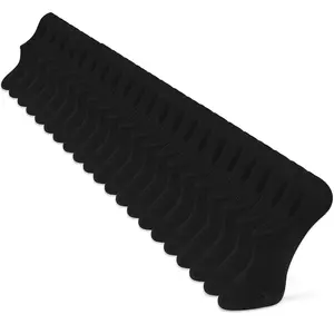 IDEGG No Show Socks Women 10 Pairs Low CutAnti-Slid Novelty Athletic Casual Invisible Liner Socks(10*Black) Womenswear Comfort Basic Minimalist #springtok