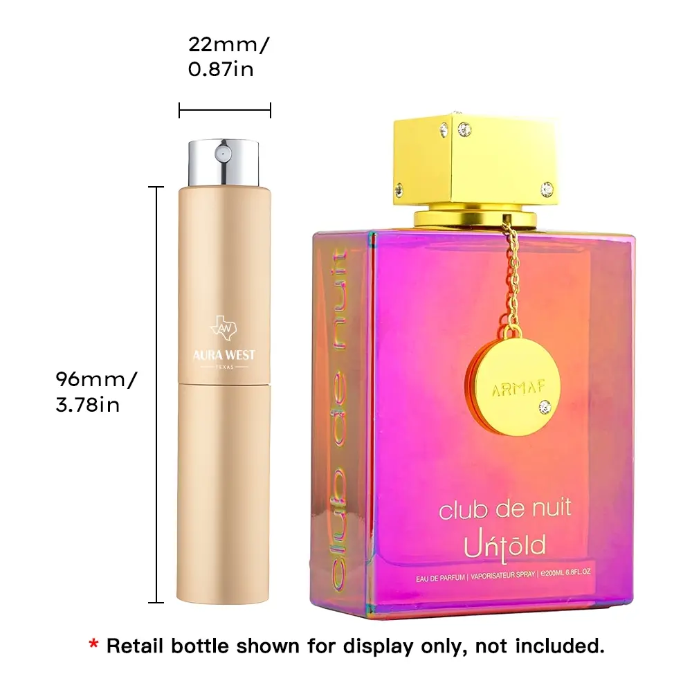 Armaf - Unisex Club De Nuit Untold EDP Travel Spray (5ml)