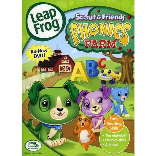 Leap Frog: Scout & Friends: Phonics Farm  [DVD Video Disc] Dolby, Widescreen