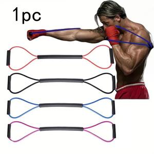 resistance band for boxing training, 8-shaped boxing pull band, fitness equipment for home training, leg & arm training, yoga & pilates training, workout straps, muscle exercise equipment