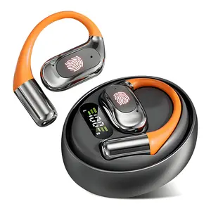 2-in-1 Rotatable Bluetooth 5.4 Earphones, OWS Bluetooth Wireless Earbuds with Charging Case, for iPhone & Android, Travel Business Learning