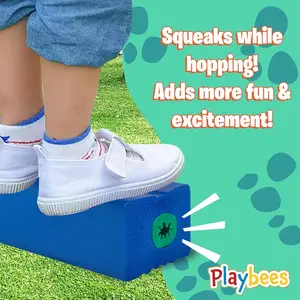 Terradactyl Foam Pogo Stick - Jumper for Kids 3-7 Years, Dinosaur Themed Bungee Pogo Stick