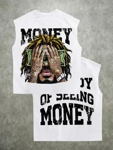 Lightweight Sleeveless Vest, Elastic Fabric, Breathable Moisture-Wicking, Suitable for Gym Training, Layering, Casual Wear