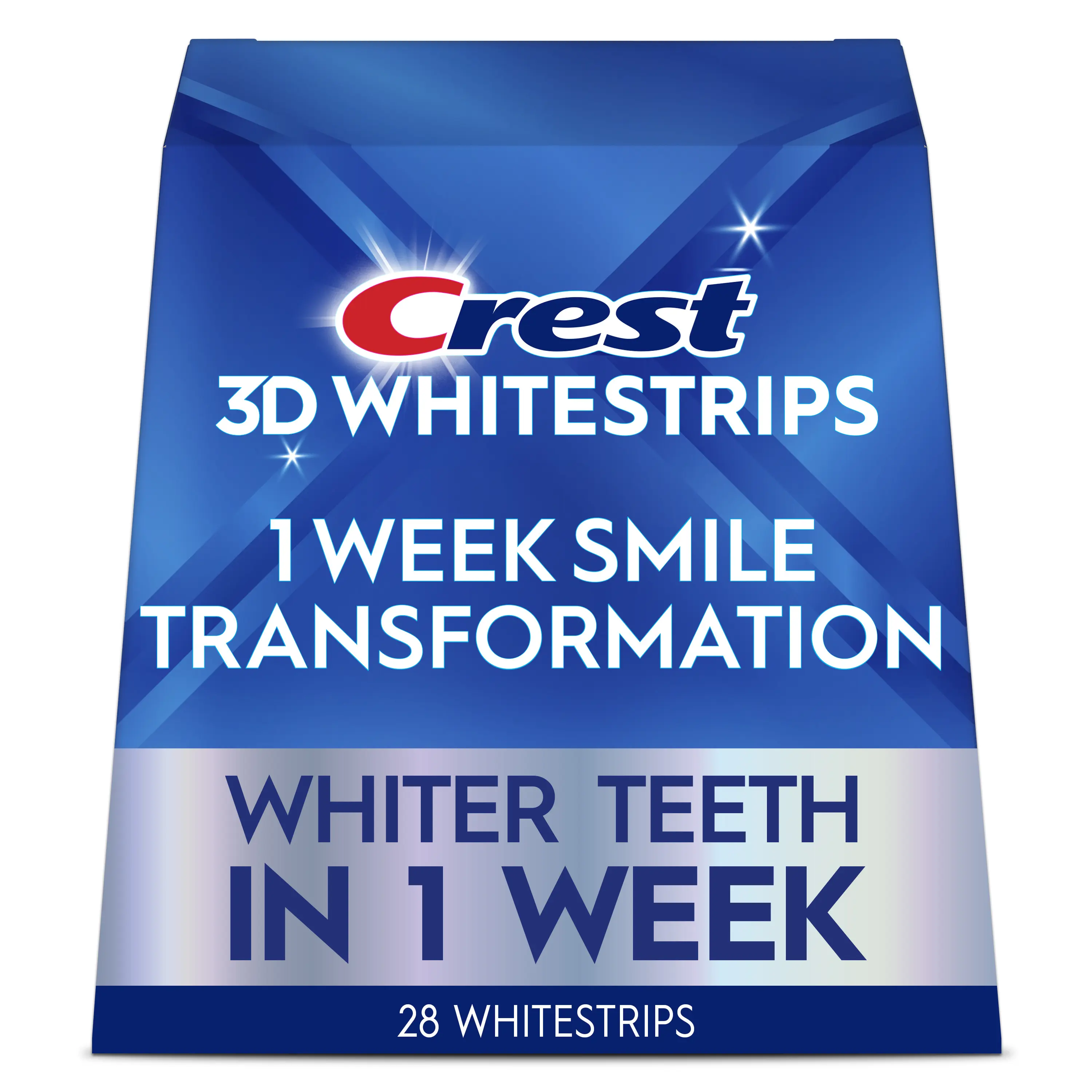Crest 3DWhitestrips 1 Week Smile Transformation