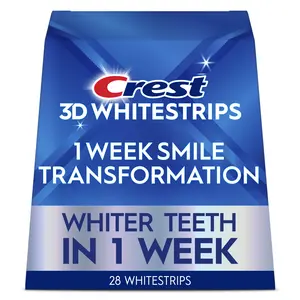 Crest 3DWhitestrips 1 Week Smile Transformation