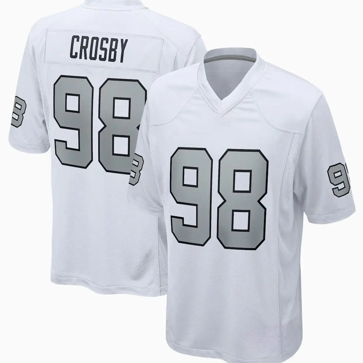 Unisex Football inspired by Crosby Las Vegas 98 Home Game Jersey - Black