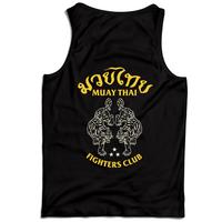 MUAY THAI TWIN TIGER-BLACK
