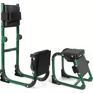 Kneeler and Seat, Foldable Gardener Stool with Soft Kneeling Pad, Ergonomic Knee Seat for Farm Work, Multifunctional Gifts for Mom Men Seniors