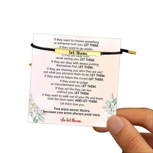 Stainless Steel Engraved Woven Band Bangle Bracelets - Tube Design Accessory with Gentle Daily Reminder to Prioritize Yourself