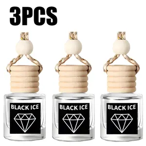 3PCS Car Air Fresheners Hanging Scent Oil Diffuser,8ML Nature Frangrance Friut Juciy Perfume Last Long Time With Three Scents For Car & Live Gifts Springtok