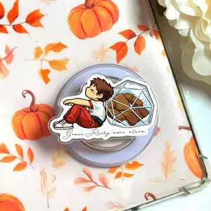 Rocky and Grace Phone Grip, Project Hail Mary Inspired Magsafe Holder for Kindle, Aesthetic Sci-fi Bookish eReader Kickstand, Funny Amaze Amaze Amaze Gift