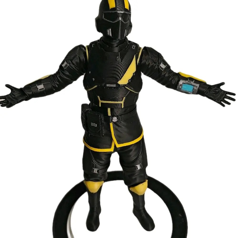 Helldivers Figurine 12 Inches Tall Multiple Poses Figures 1/6 Scale Diver Soldier