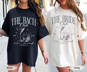 Luxury Bachelorette Party Shirts, Custom Location Bachelorette Shirt, Cocktail Social Club Shirt, Bridal Party Shirt, Bachelorette Shirt, Bachelorette Shirt