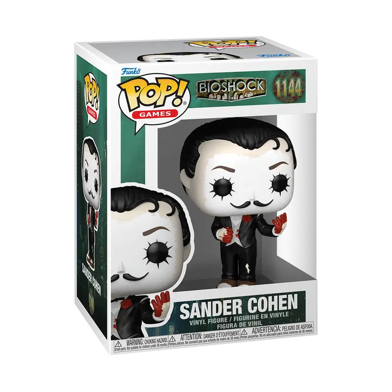 Funko Pop Vinyl Figure Bioshock Sander Cohen 1144