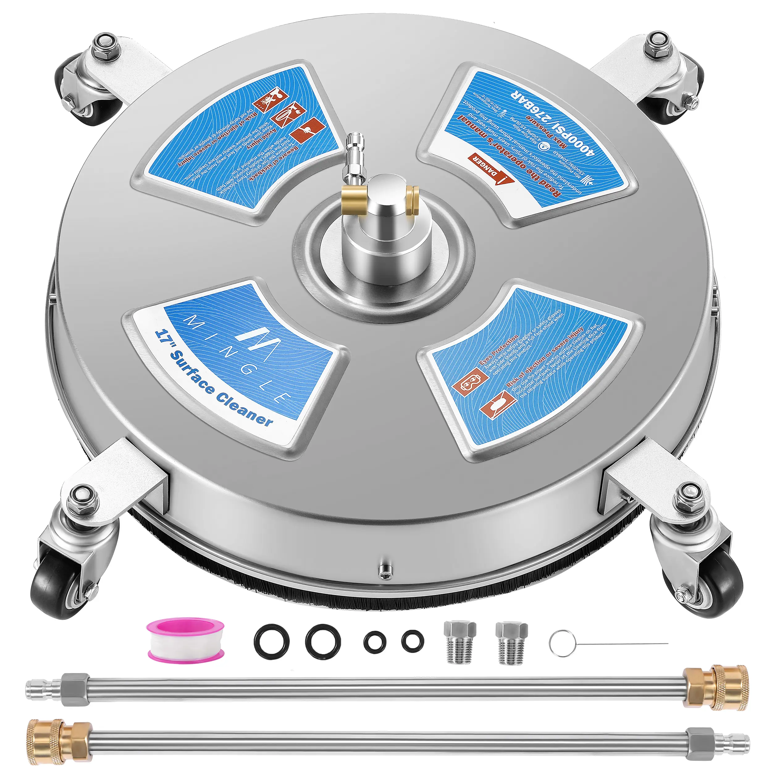 17 inch stainless steel