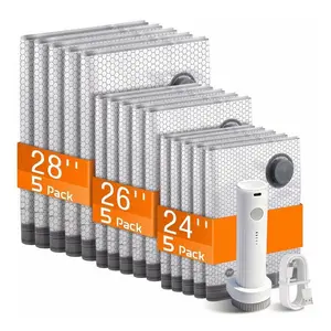 【2026 Upgraded】X7 Cordless Travel Vacuum Storage Compression Bag Set with Rechargeable air Pump 9/15 Pack Waterproof & Reusable Compression Packing Bags for 3 Size,140L/Min Powerful Air Removal,Perfect for Carry-On Suitcases Mother’s Day Gift Idea