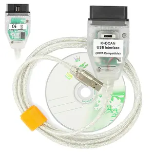 Professional BMW K-CAN DCAN FT232RL Programming Cable with Switch for Advanced Diagnostics and Coding