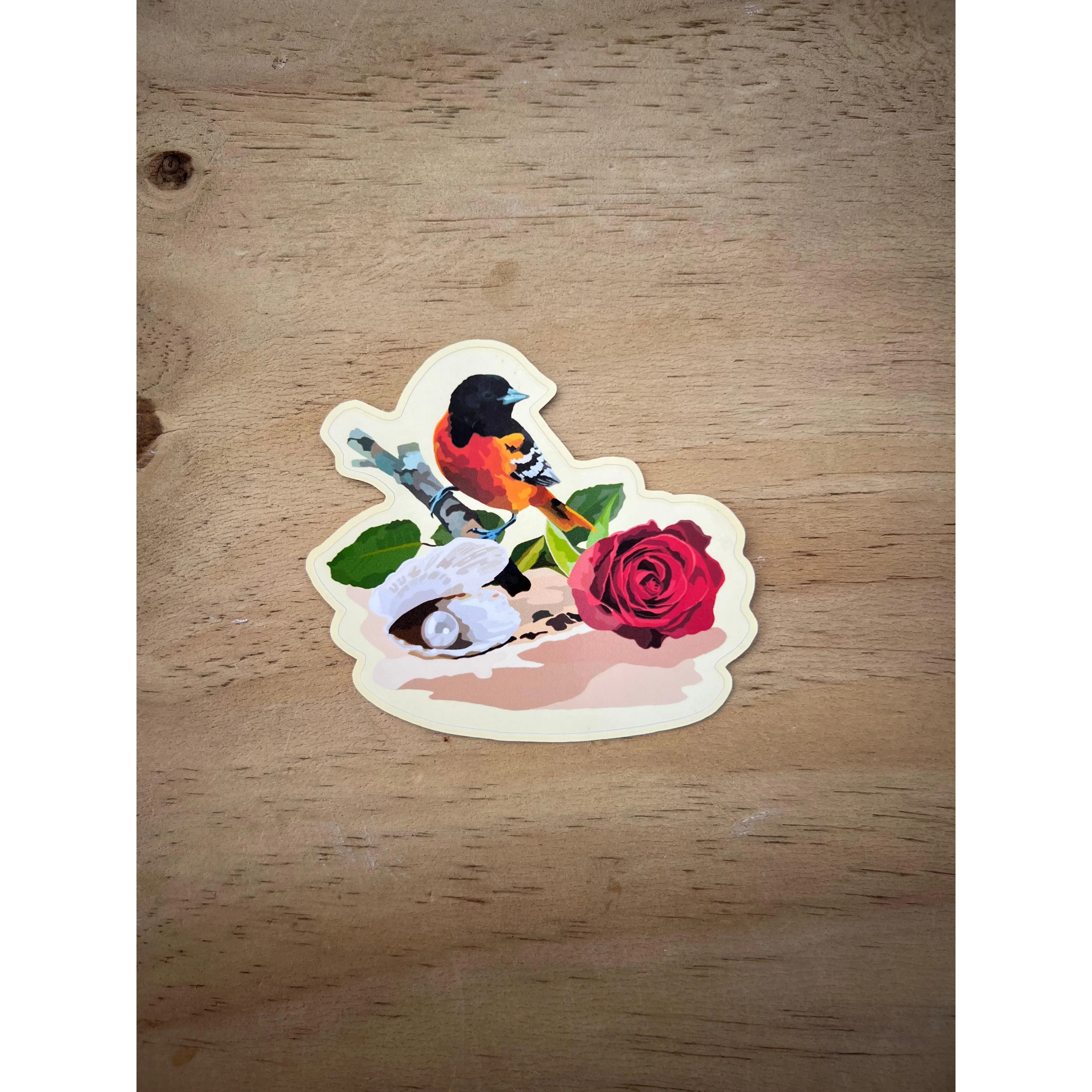 June Baltimore Oriole Sticker