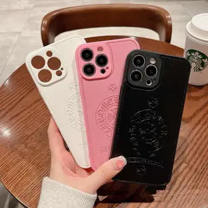 Suitable for Phone 17 16 15 14 13 leather crosshigh-end phone case, iPhone 16 Pro Max leather crossmale and female phone case.iPhone 17 case/15 promaxcase/14 case/13 case.Stylish and suitable for both men andwomen.Protective Case | Best Gift