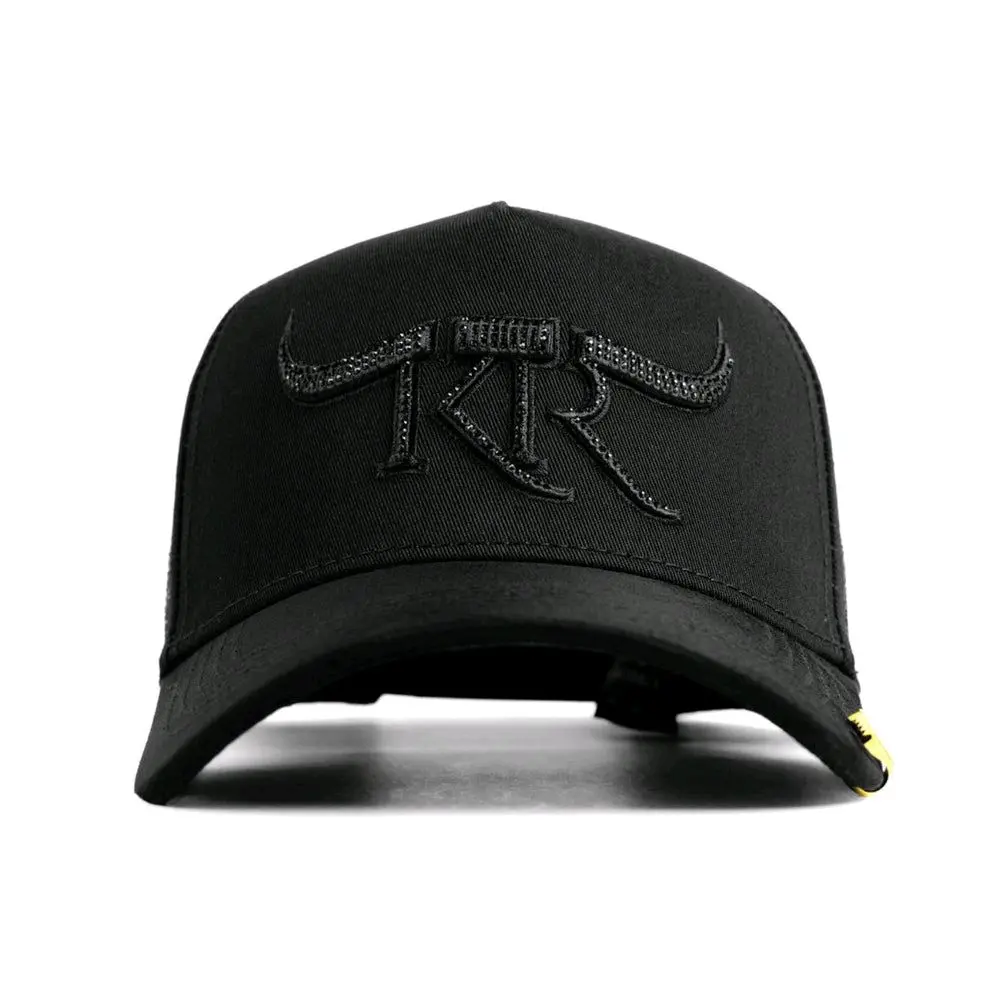TKR BLACK Men's Hats, Unisex Fit, Casual Daily Wear for Everyday Use, Stylish Look