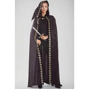 Black Velvet Cape