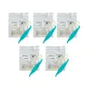 Orthodontic Elastic Rubber Bands, 3/16 in Lightweight 500-Count Medium Force 3.5 oz for Dreadlock Fix & Tooth Gap Correction, Everyday Use, Free 5-Pack Elastic Placers