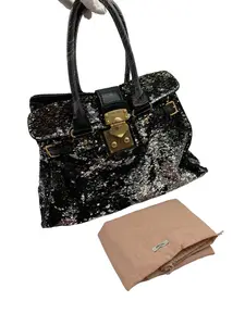 Pre-owned miu miu Gradient Sequin Lock Handbag/WJ04227005/7005