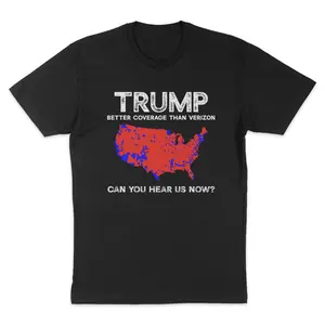 Trump Verizon 2024 T-Shirt, Hoodie, Crewneck Sweatshirt Patriotic Apparel For Loyal Trump Supporters, USA Politics, Apparel, Bold Statement Election Apparel