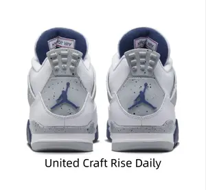 Timeless Neutral Tone Mid-Top Sneakers with Navy Blue Details for Sporty and Casual Wear