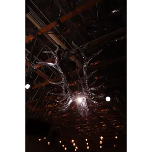 Double Trouble Elk Skulls Disco Ball