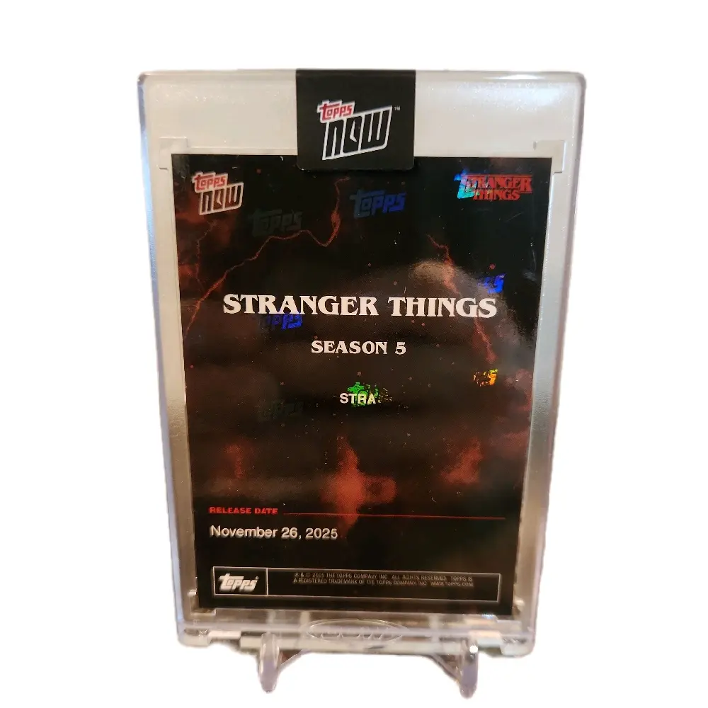 2025 Stranger Things Topps Season 5 Collectible Cards - TikTok Shop