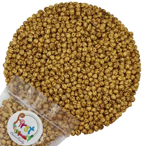 YELLOW DOUBLE ROASTED CHICKPEAS (GARBANZO BEANS ) 2LB BAG