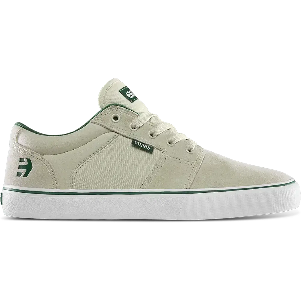 ETNIES Barge LS Skate Shoes - Low-top with Slimmer Profile & Improved Support - Foam Lite Insole & Suede Canvas Panels - Classic Vulc Design Low Top Casual