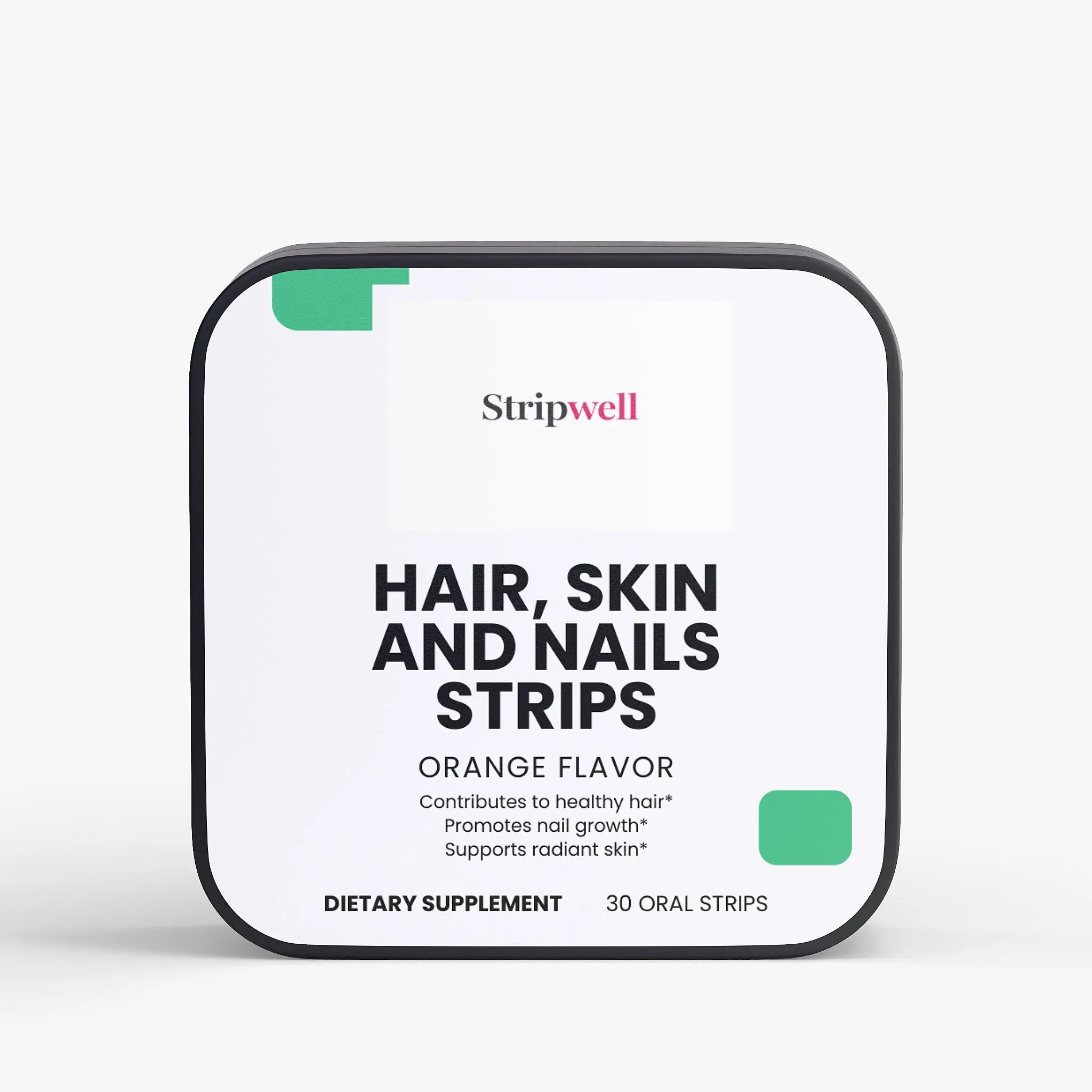 Equestrian Biotin Vitamin Dietary Supplement Edible Strips - Hair, Skin, Nails Support, Portable Travel-Size for Adult Fitness, Sports & Outdoor Healthcare