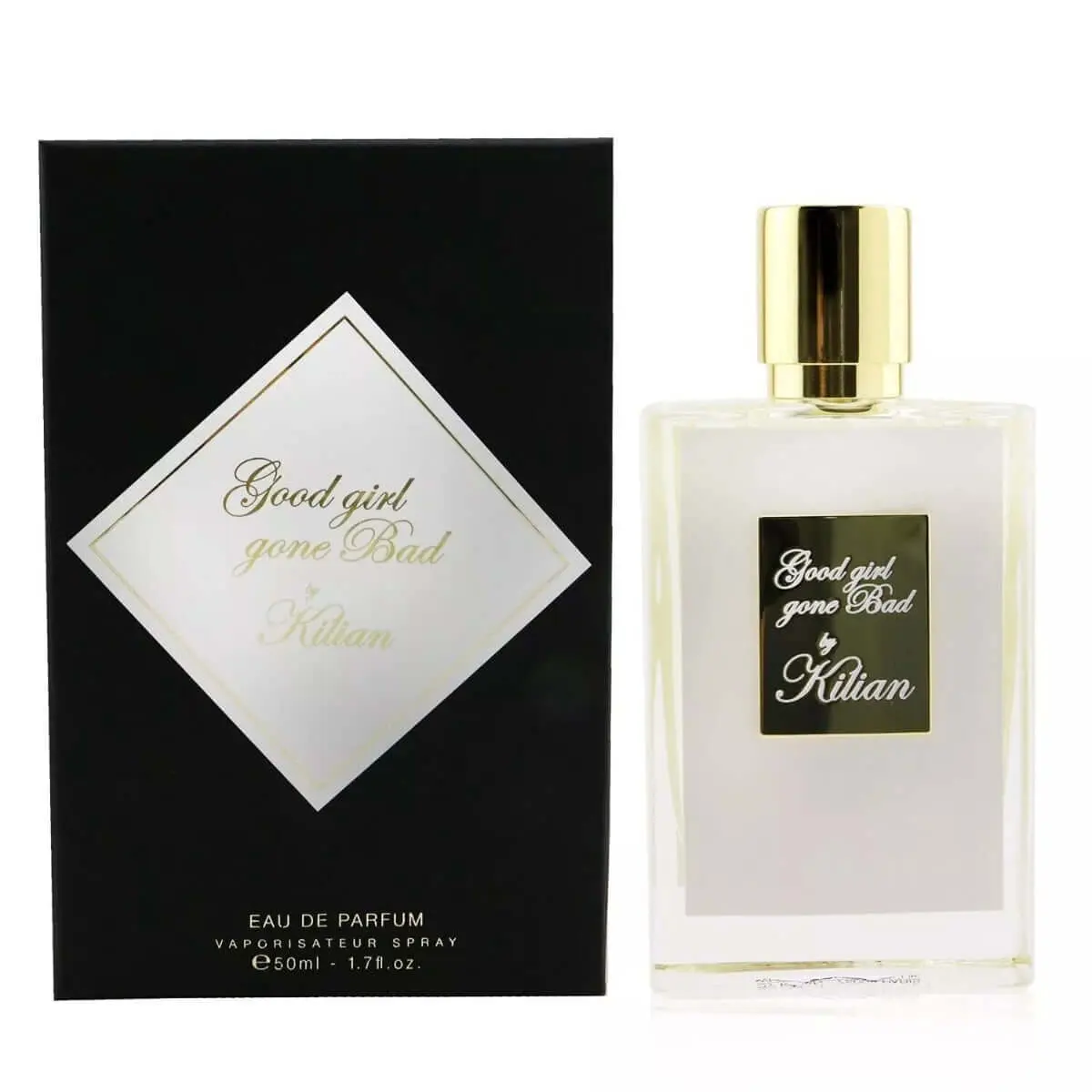 Kilian Good Girl Gone Bad EDP Spray for Women - 1.7 fl oz Botanical, Chic, Amber, Elegant, Fruit-Flavored Fragrance with Osmanthus Base Blend, New in Box, Botanical Women's Fragrance, Chic Women's Fragrance