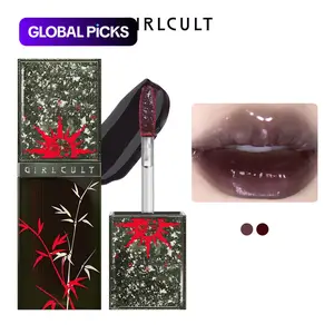 Girlcult Long-lasting Lip Gloss, Glow Mirror Lip Glaze, Tinted Moisturizing & Glossy Lip Glaze Stick, Suitable for Girls & Women, Makeup, Lip Stain, Radiant, Cosmetic, Hydrating, Lip Care, Hydrating Glassy Lip #GLOBAL PICKS
