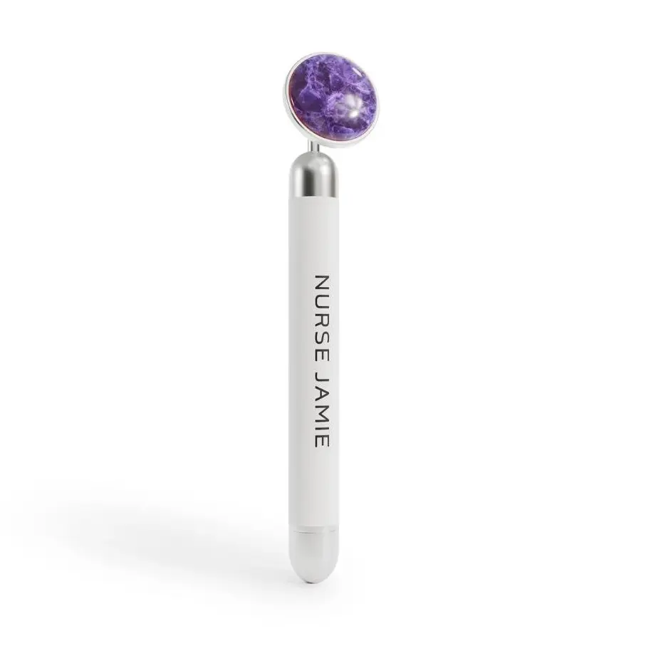 Nurse Jamie NuVibe RX Sonic Facial Massager – Vibrating Anti-Aging Beauty Wand for Face & Neck Sculpting, Smoothing & Daily Skincare Massage