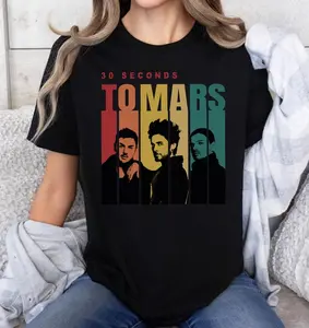 30 Seconds to Mars band Vintage T-Shirt, 30 Seconds to Mars Shirt, Music Retro Shirt Gift for Men and Women
