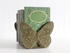 Butterfly Bookends - Spring Bookshelf Decor