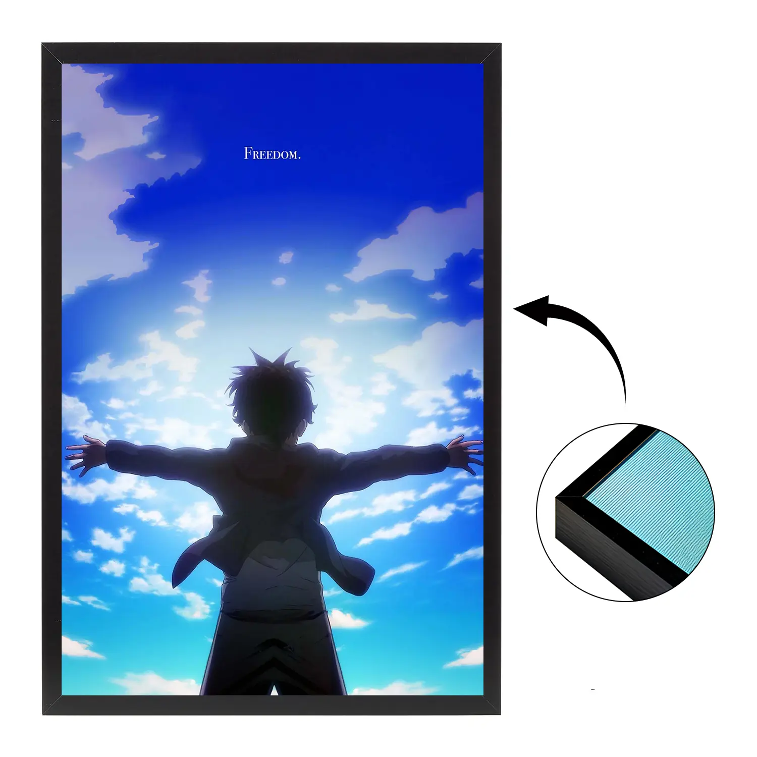 1-Black frame