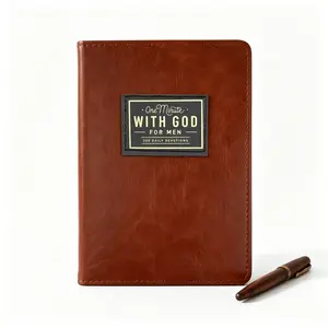365 Days Devotional Journal for Men: One Minute with God Daily Reflections, Portable Inspirational Notebook & Self Improvement Book, Perfect Religious Gift for Christmas, Birthdays & New Year