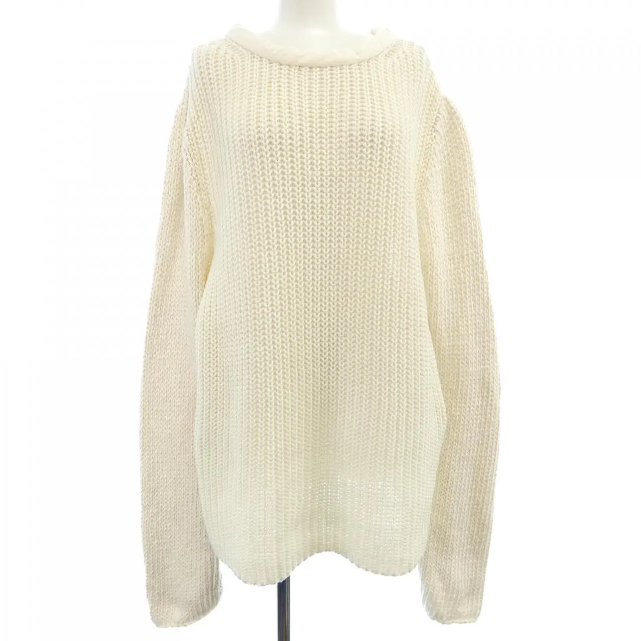 Pre-owned Celine Cotton Small Leather Goods Knit Top